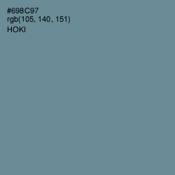 #698C97 - Hoki Color Image