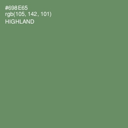#698E65 - Highland Color Image