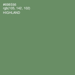 #698E66 - Highland Color Image