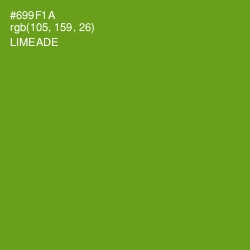 #699F1A - Limeade Color Image