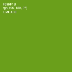#699F1B - Limeade Color Image