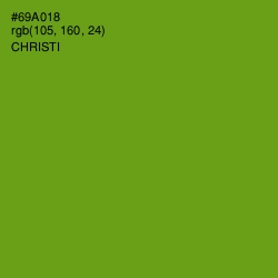 #69A018 - Christi Color Image