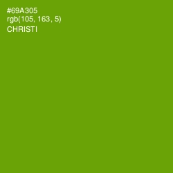 #69A305 - Christi Color Image