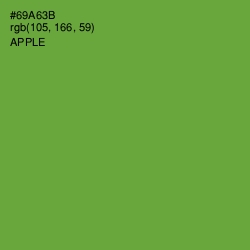 #69A63B - Apple Color Image