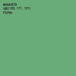#69AB79 - Fern Color Image