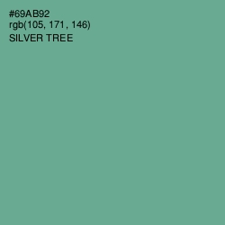 #69AB92 - Silver Tree Color Image