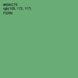 #69AC75 - Fern Color Image