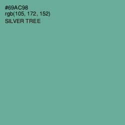 #69AC98 - Silver Tree Color Image