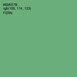 #69AE7B - Fern Color Image