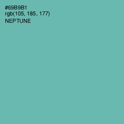 #69B9B1 - Neptune Color Image