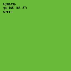 #69BA39 - Apple Color Image