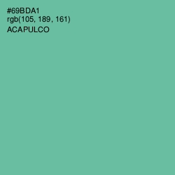 #69BDA1 - Acapulco Color Image