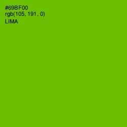 #69BF00 - Lima Color Image