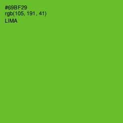 #69BF29 - Lima Color Image