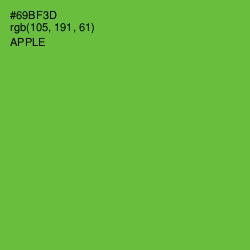 #69BF3D - Apple Color Image