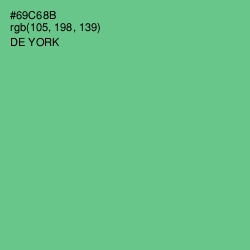 #69C68B - De York Color Image