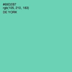#69D2B7 - De York Color Image