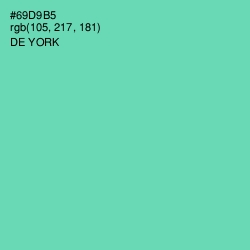 #69D9B5 - De York Color Image