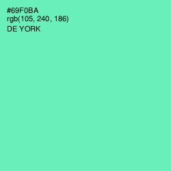 #69F0BA - De York Color Image