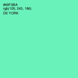 #69F3BA - De York Color Image