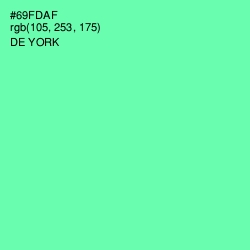 #69FDAF - De York Color Image