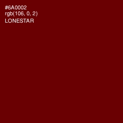 #6A0002 - Lonestar Color Image