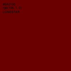 #6A0100 - Lonestar Color Image