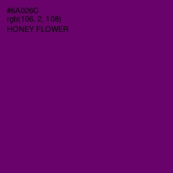 #6A026C - Honey Flower Color Image