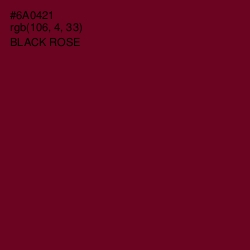 #6A0421 - Black Rose Color Image