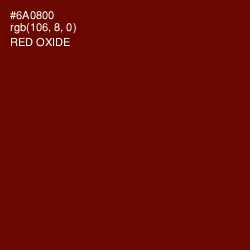 #6A0800 - Red Oxide Color Image