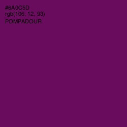#6A0C5D - Pompadour Color Image
