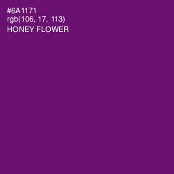 #6A1171 - Honey Flower Color Image