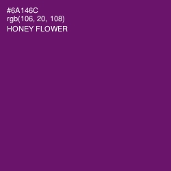 #6A146C - Honey Flower Color Image
