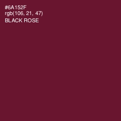 #6A152F - Black Rose Color Image