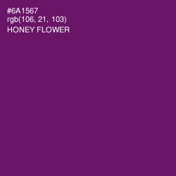 #6A1567 - Honey Flower Color Image