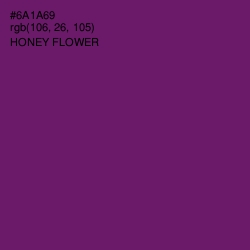 #6A1A69 - Honey Flower Color Image