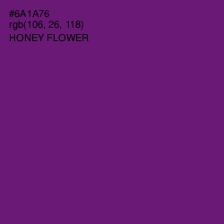 #6A1A76 - Honey Flower Color Image