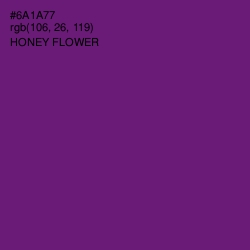 #6A1A77 - Honey Flower Color Image