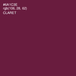 #6A1C3E - Claret Color Image