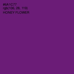 #6A1C77 - Honey Flower Color Image