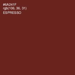 #6A241F - Espresso Color Image