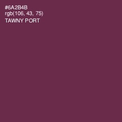 #6A2B4B - Tawny Port Color Image