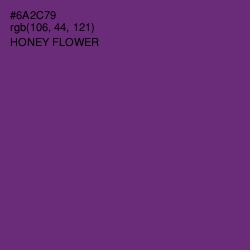 #6A2C79 - Honey Flower Color Image