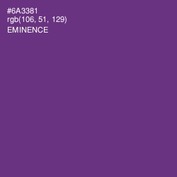 #6A3381 - Eminence Color Image