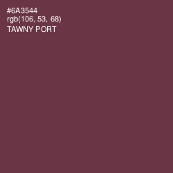 #6A3544 - Tawny Port Color Image