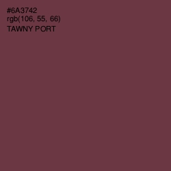 #6A3742 - Tawny Port Color Image