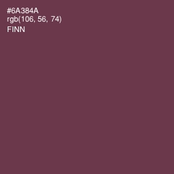 #6A384A - Finn Color Image