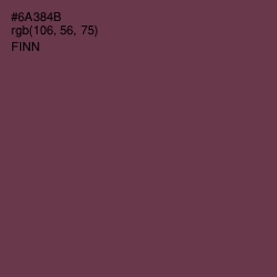 #6A384B - Finn Color Image