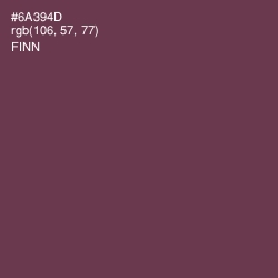 #6A394D - Finn Color Image