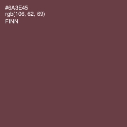 #6A3E45 - Finn Color Image